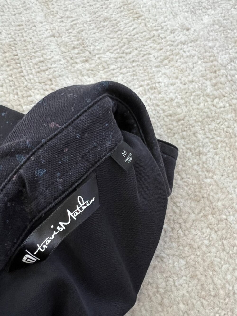 Travis Mathew Cotton Short Sleeve Polo Shirt Top M - Picture 2 of 8